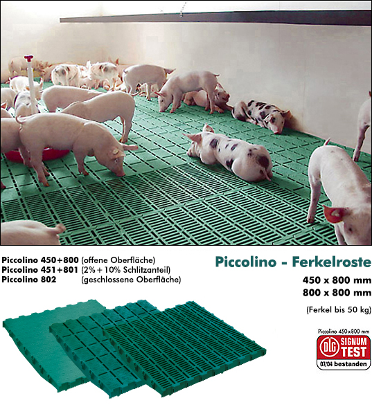 Kunststoff-System f&uuml;r Flatdecks / L&auml;uferbuchten